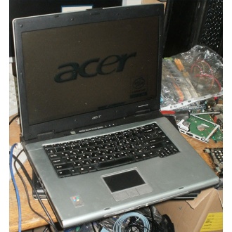 Ноутбук Acer TravelMate 2410 (Intel Celeron M370 1.5Ghz /256Mb DDR2 /40Gb /15.4" TFT 1280x800) - Черное