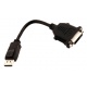 Переходник Display Port - DVI PNY CALI0125 / 030-0173-000 (Черное)