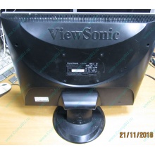 Монитор 19" ViewSonic VA903 с дефектом изображения (битые пиксели по углам) - Черное.