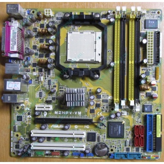 Материнская плата Asus M2NPV-VM socket AM2 (без задней планки-заглушки) - Черное
