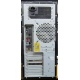 Компьютер Intel Core i7 960 (4x3.2GHz HT) /6Gb /500Gb /1Gb GeForce GTX1060 /ATX 600W вид сзади (Черное)