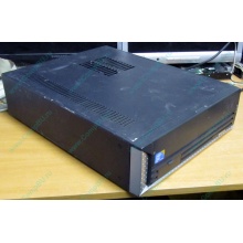 Лежачий четырехядерный компьютер Intel Core 2 Quad Q8400 (4x2.66GHz) /2Gb DDR3 /250Gb /ATX 250W Slim Desktop (Черное)