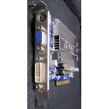 Видеокарта 256Mb nVidia GeForce 7600GS AGP (Asus N7600GS SILENT) - Черное