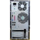 HP Compaq dx7400 MT (Intel Core 2 Quad Q6600 (4x2.4GHz) /4Gb /320Gb /ATX 300W) вид сзади (Черное)