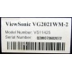 Монитор с колонками 20.1" ЖК ViewSonic VG2021WM-2 1680x1050 (широкоформатный) - Черное