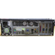 Б/У Kraftway Prestige 41180A (Intel E5400 /2Gb DDR2 /160Gb /IEEE1394 (FireWire) /ATX 250W SFF desktop) вид сзади (Черное)