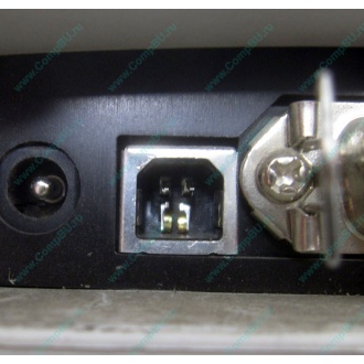Термопринтер Zebra TLP 2844 (выломан USB разъём в Черном, COM и LPT на месте; без БП!) - Черное