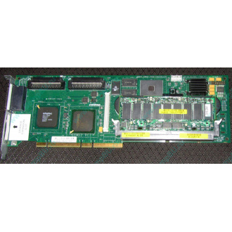SCSI рейд-контроллер HP 171383-001 Smart Array 5300 128Mb cache PCI/PCI-X (SA-5300) - Черное