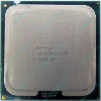 Процессор Б/У Intel Core 2 Duo E8200 (2x2.67GHz /6Mb /1333MHz) SLAPP socket 775 (Черное)