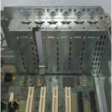 Металлическая задняя планка-заглушка PCI-X от корпуса сервера HP ML370 G4 (Черное)