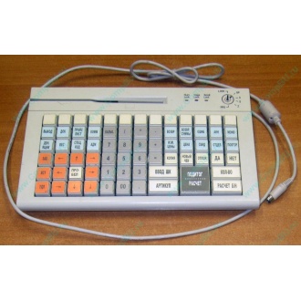 POS-клавиатура HENG YU S78A PS/2 белая (Черное)