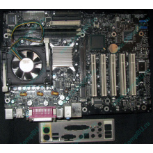 Материнская плата Intel D845PEBT2 (FireWire) с процессором Intel Pentium-4 2.4GHz s.478 и памятью 512Mb DDR1 Б/У (Черное)