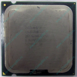 Процессор Intel Celeron D 347 (3.06GHz /512kb /533MHz) SL9XU s.775 (Черное)
