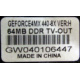 GEFORCE4MX 440-8X 64MB DDR TV-OUT (Черное)