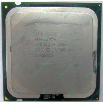 Процессор Intel Pentium-4 630 (3.0GHz /2Mb /800MHz /HT) SL7Z9 s.775 (Черное)