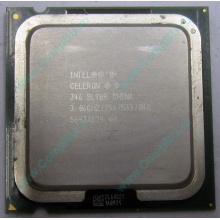 Процессор Intel Celeron D 346 (3.06GHz /256kb /533MHz) SL9BR s.775 (Черное)