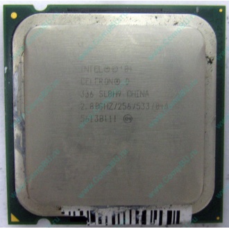 Процессор Intel Celeron D 336 (2.8GHz /256kb /533MHz) SL8H9 s.775 (Черное)