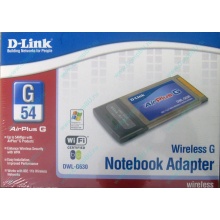 Wi-Fi адаптер D-Link AirPlusG DWL-G630 (PCMCIA) - Черное